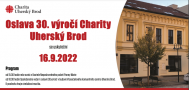Pozvánka na oslavu 30. výročí Charity Uherský Brod